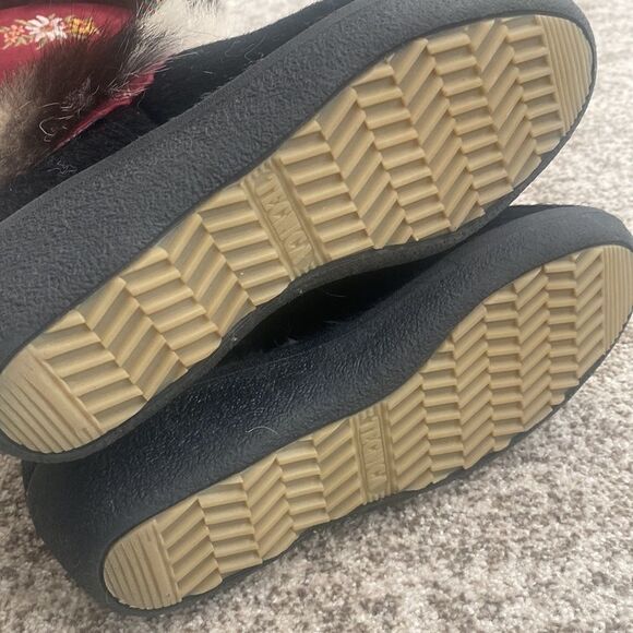 TECNICA Fur Fringe Trim Accent Boots 38=6 - Picture 9 of 10